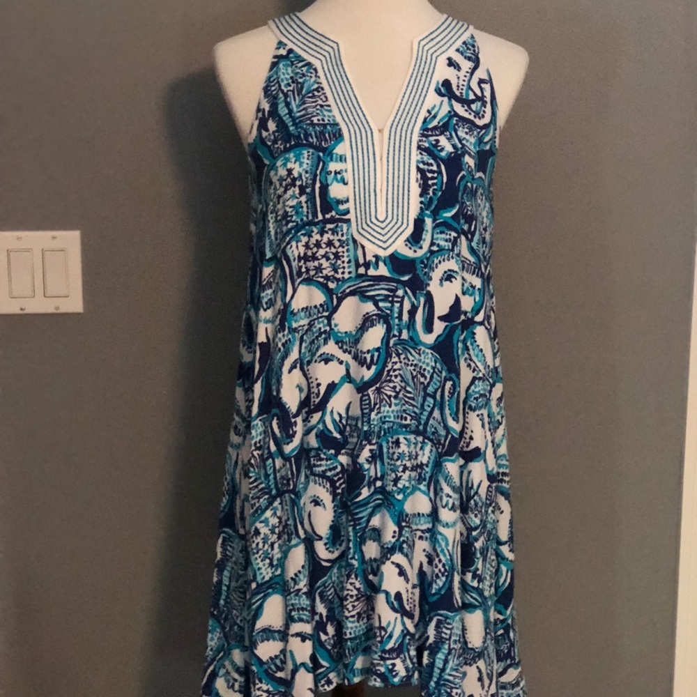 NWT Lilly Pulitzer Keep on Trunkin Achelle Dress